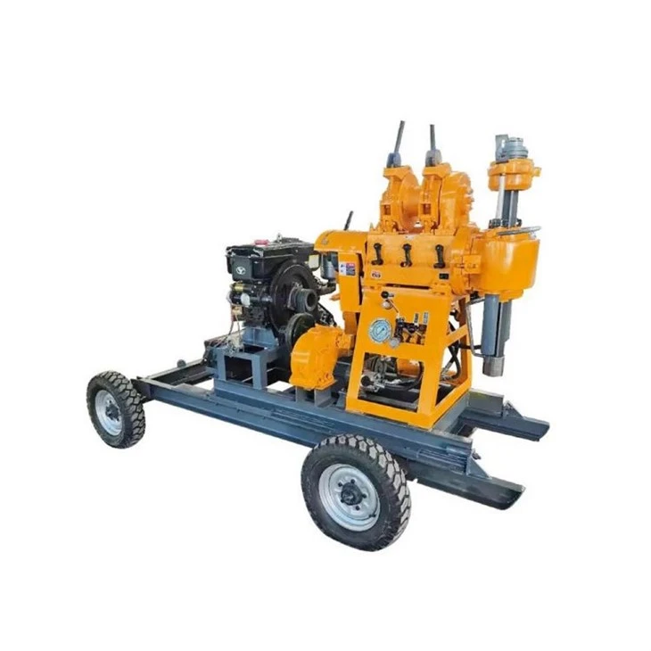 Crawler rock core drill