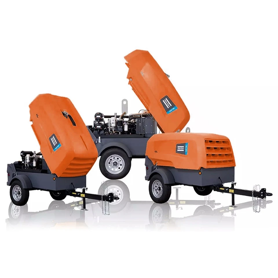 کمپرسور هوایی Atlas Copco Mobile Mobile کمپرسور هوا برای فروش